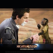 Un wallpaper del film Una notte al museo