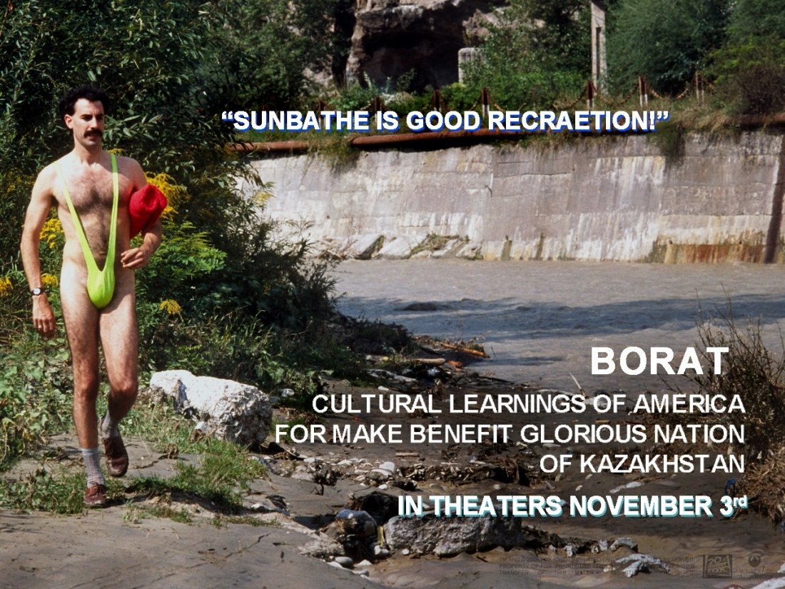 Wallpaper Del Film Borat Studio Culturale Sull America A Beneficio Della Gloriosa Nazione Del Kazakistan 62917