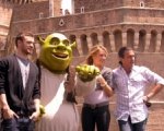 Banderas, Diaz e Timberlake a Roma presentare Shrek Terzo.