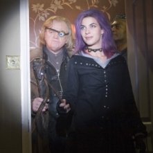 Brendan Gleeson e Natalia Tena in una scena di Harry Potter e l'Ordine della Fenice