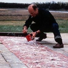 Ed Harris in una scena del biopic Pollock