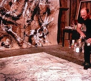 Ed Harris in una immagine della biopic Pollock