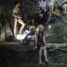 Pink in una scena del film Catacombs