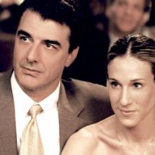 Sarah Jessica Parker E Chris Noth In Una Scena Di Sex And The City Episodio Leggende Metropolitane Miti Luoghi Comuni 43513