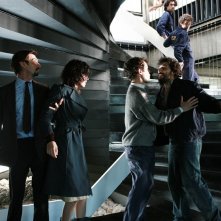 Valeria Solarino e Filippo Timi in una scena del film La signorina Effe