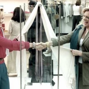 Kim Cattrall in una scena di Sex and the City, episodio Aminemiche