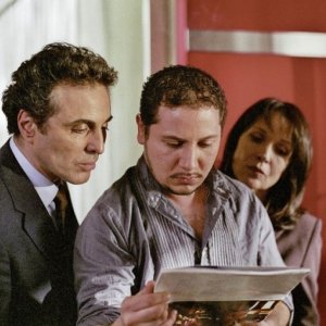 Una scena del film L'uomo medio + medio