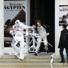 Una scena del film Maial Zombie (Night of the living dorks)