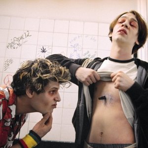 Una scena splatter del film Night of the living dorks