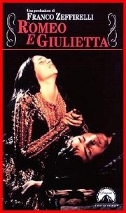 La locandina di Romeo e Giulietta