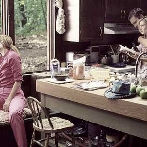 Kim Cattrall, John Corbett, Sarah Jessica Parker in una scena di Sex and the City, episodio Sex and the Country