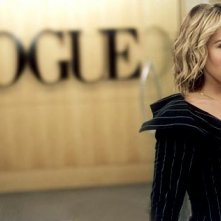 L'attrice Sarah Jessica Parker in una scena di Sex and the City, episodio Vogue, sesso e premaman