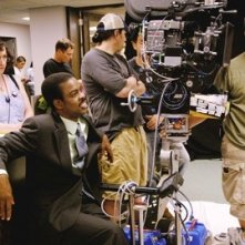 Chris Rock sul set del film Manuale d'infedeltà per uomini sposati