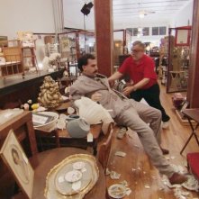 La star Sacha Baron Cohen in una scena di 'Borat'