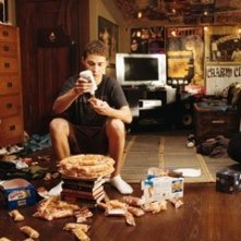 Shia LaBeouf in una scena del film Disturbia