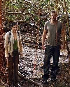 Evangeline Lilly e Matthew Fox nell'ep. 'Inseguimento' di Lost