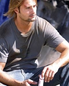Josh Holloway nell'episodio 'Tabula Rasa' di Lost