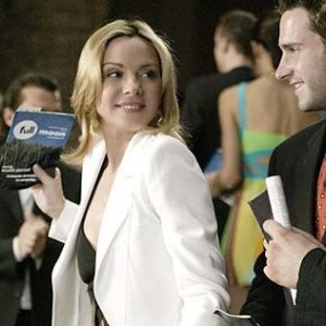 Kim Cattrall in una scena di Sex and the City, episodio Donne di comando