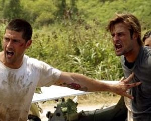 Matthew Fox e Josh Holloway nel Pilot di Lost