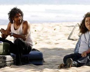 Naveen Andrews e Jorge Garcia nel Pilot di Lost