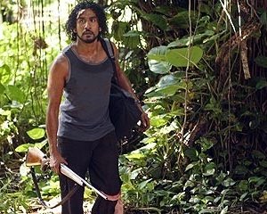 N. Andrews nell'episodio 'Solitudine' di Lost