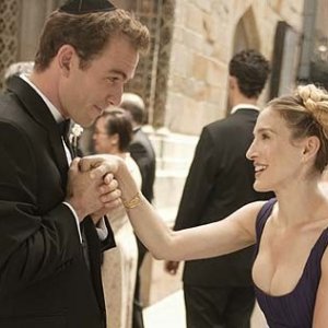 Sarah Jessica Parker in una scena di Sex and the City, episodio La presa