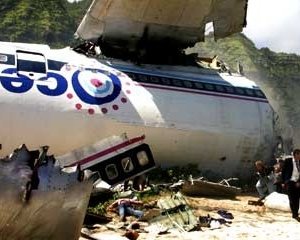 Una scena del Pilot di Lost