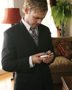 Dominic Monaghan in un flashback nell'episodio 'Ritorno' di Lost