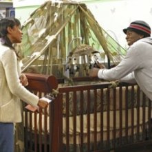 Harold Perrineau insieme a Tamara Taylor nell'episodio 'Speciale' di Lost