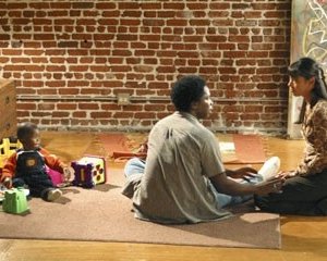 Harold Perrineau e Tamara Taylor nell'episodio 'Speciale' del telefilm Lost