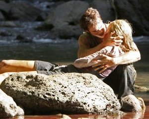 Maggie Grace e Ian Somerhalder nell'episodio 'Ragione e sentimento' di Lost