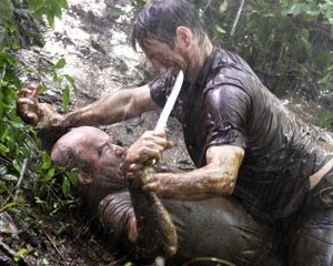Terry O'Quinn e William Mapother nell'episodio 'Ritorno' di Lost
