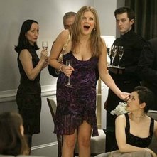 Una scena del telefilm Sex and the City, episodio Via da New York