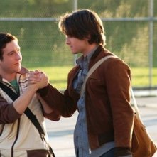 Christopher Marquette e Justin Chatwin in una scena di The Invisible