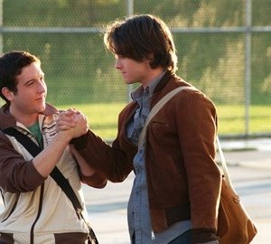 Christopher Marquette e Justin Chatwin in una scena di The Invisible