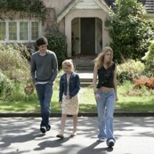 Makenzie Vega, Adam Brody e Kristen Stewart in una sequenza de Il bacio che aspettavo