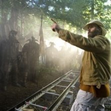 Marcus Nispel sul set del film Pathfinder