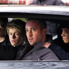 Ryan Kennedy, Margarita Levieva, Andrew Francis e Alex O'Loughlin in una scena di The Invisible