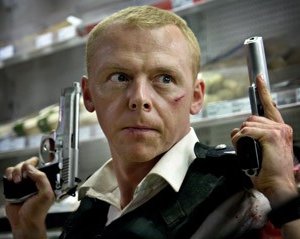 Simon Pegg in Hot Fuzz
