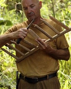 John Locke (Terry O'Quinn) nell'episodio 'Numeri' di Lost