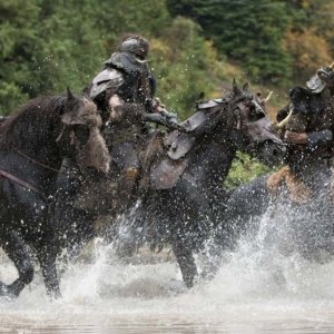 Una scena del film Pathfinder