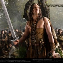 Wallpaper del film Pathfinder - La leggenda del Guerriero Vichingo con Karl Urban