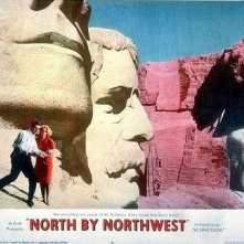 Una lobbycard promozionale per Intrigo Internazionale