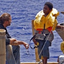 Josh Holloway e Malcolm David Kelley nell'episodio 'Esodo: parte 2' di Lost