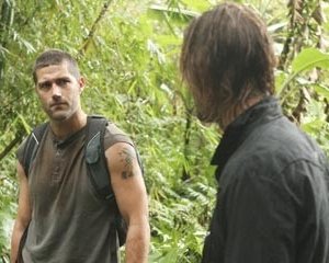 Josh Holloway e Matthew Fox nell'episodio 'Esodo: parte 1' di Lost