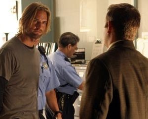 Josh Holloway in 'Esodo: parte prima, episodio di Lost