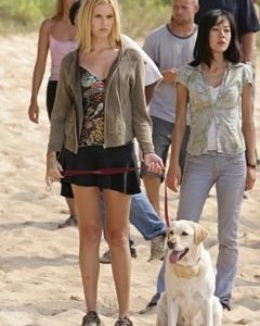 Maggie Grace e Yunjin Kim nell'episodio 'Esodo: parte 1' di Lost