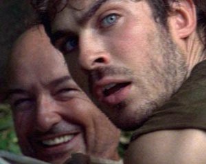 Terry O'Quinn e Ian Somerhalder nell'episodio 'Deus Ex Machina' di Lost