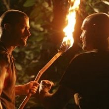Terry O'Quinn con Matthew Fox nell'episodio 'Esodo: parte 2' di Lost