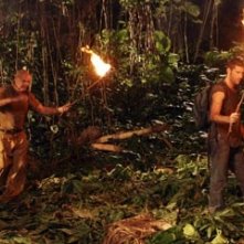 Terry O'Quinn, Matthew Fox e Jorge Garcia nell'episodio 'Esodo: parte 2' di Lost
